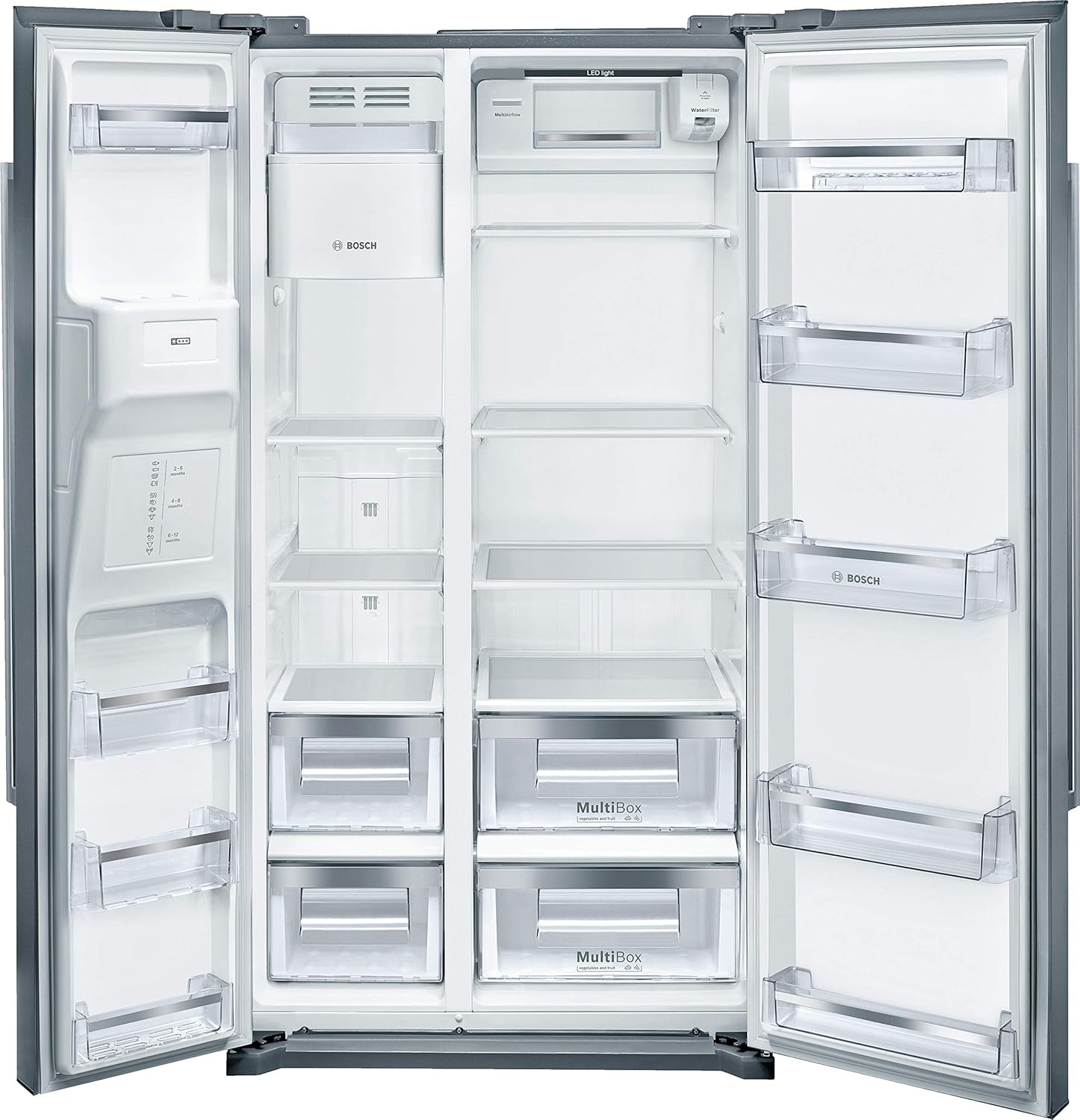 counter depth side by side refrigerator