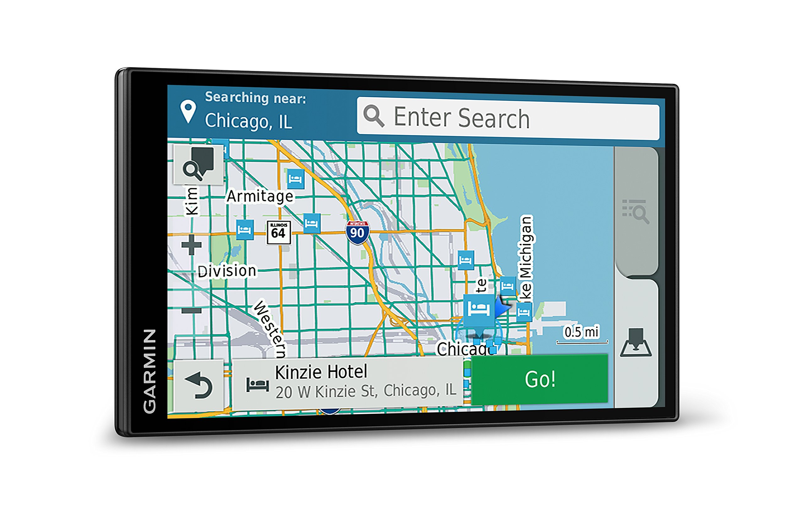 Garmin DriveSmart 61 NA LMTS with Lifetime Maps/Traffic, Live Parking