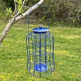 Selections Squirrel Proof Hanging Wild Bird Feeders Nut Seed Fat Ball Cage Pack view 8