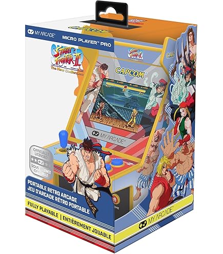 Amazon.com: My Arcade Super Street Fighter II Nano Player Pro: 2