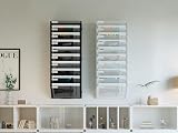 EasyPAG 10 Tier A4 Mesh In Tray Wall Pocket File Holder White view 7