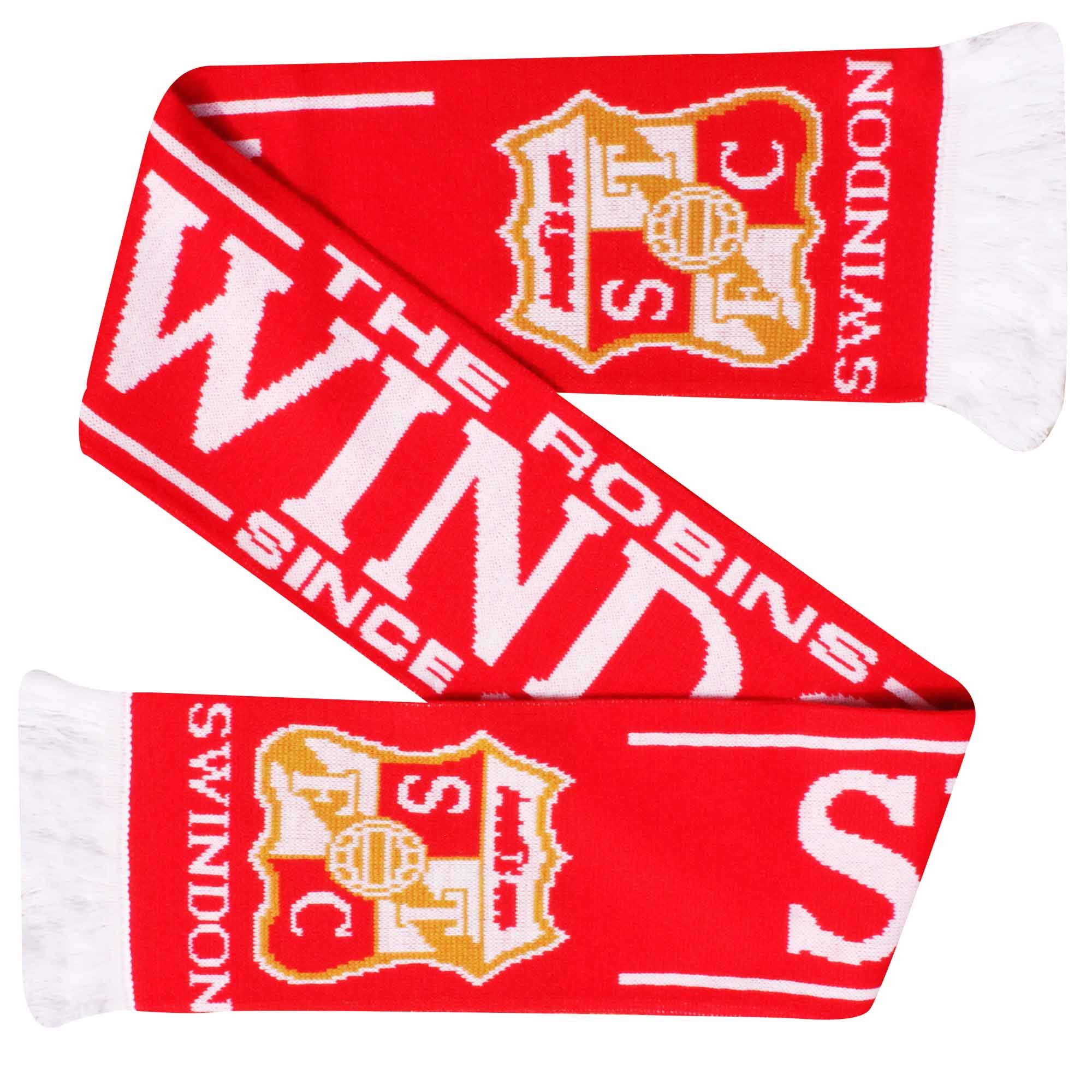 Swindon Town Football Fans Scarf (100% Acrylic)