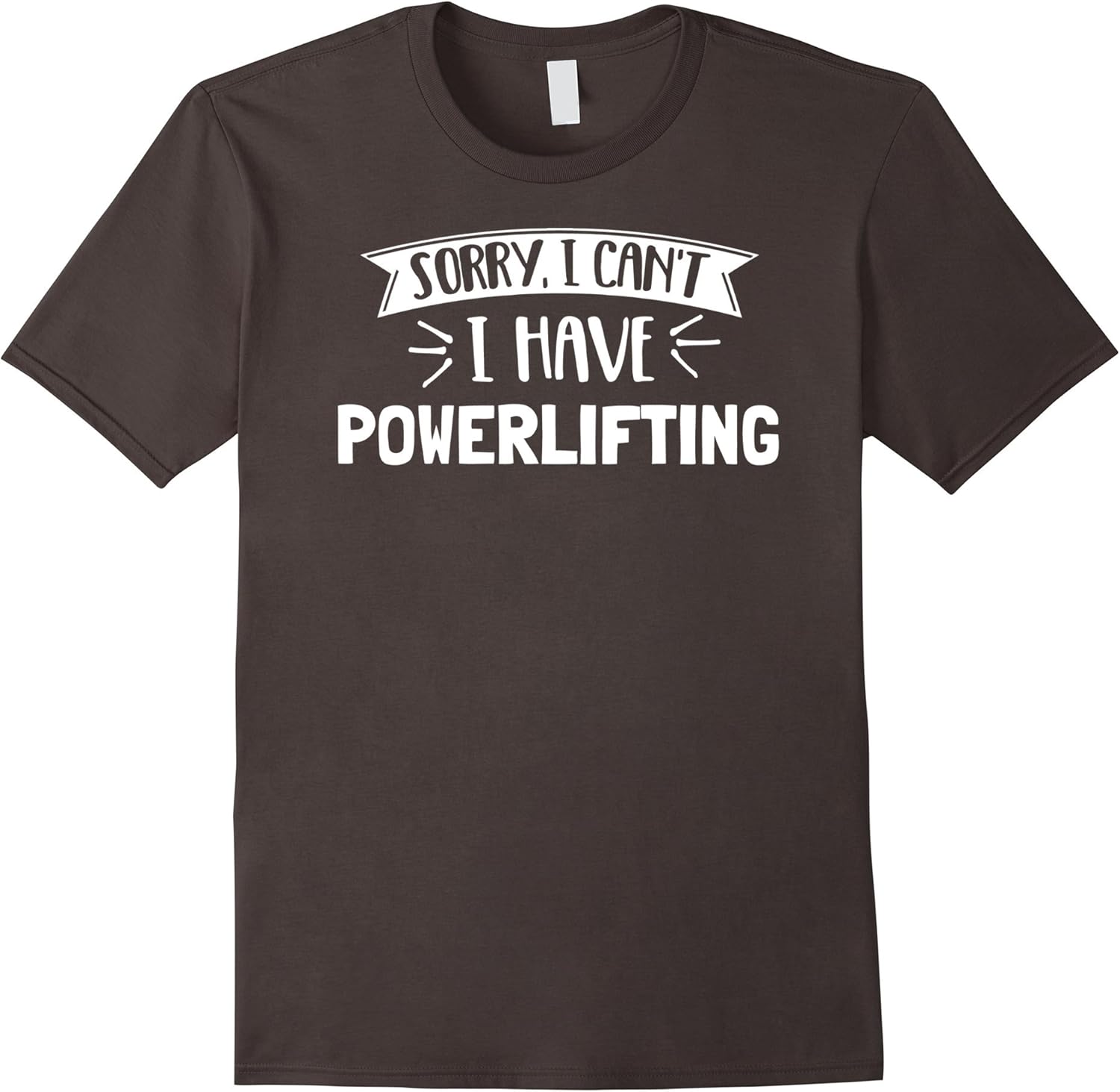 Powerlifting TShirt for Girls, Women, Boys & Men Clothing