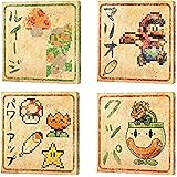 Amazon Com Super Mario 8 Bit Japanese 12x12 Inch Canvas Wall Art Picture Poster Tanooki Mario Posters Prints