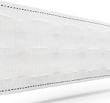 Realm White Pencil Pleat Curtain Tape 25mm 50mm 75mm 10m view 2
