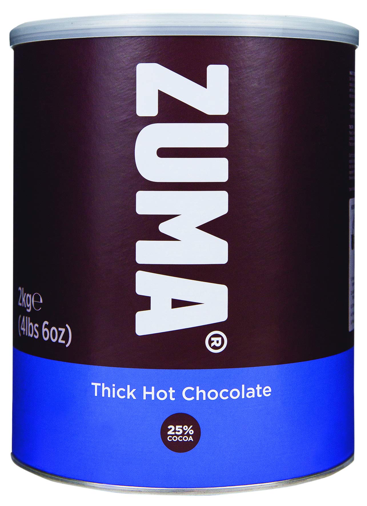 Zuma Thick Hot Chocolate - 25% cocoa (2 kg tin)