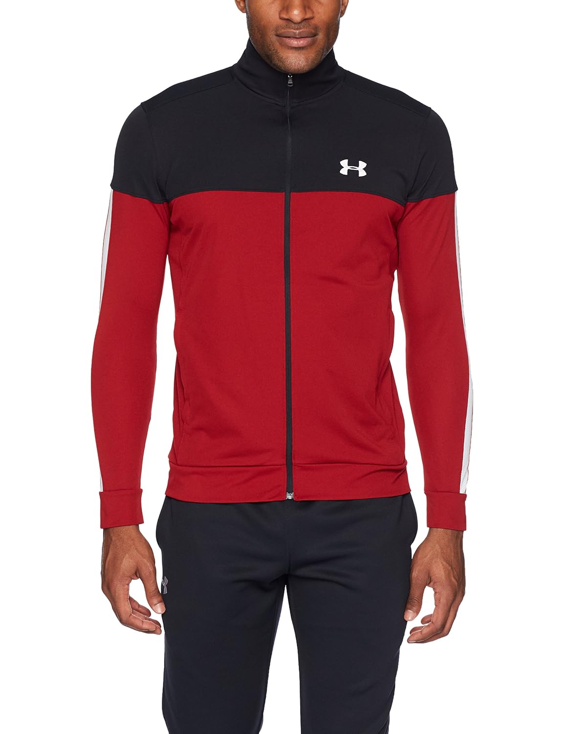 champion s270 performance colorblock full zip jacket