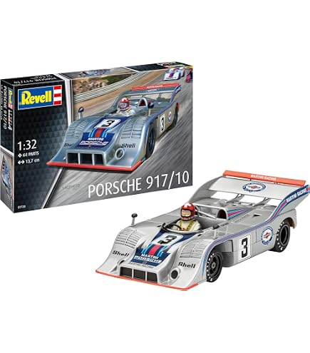 Amazon.com: Revell 07709 Porsche 917K Le Mans Winner 1970 1:24