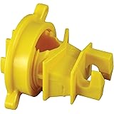 Zareba Electric Fence Yellow Economy Round-Post Insulator - 25 Pack SF25RP