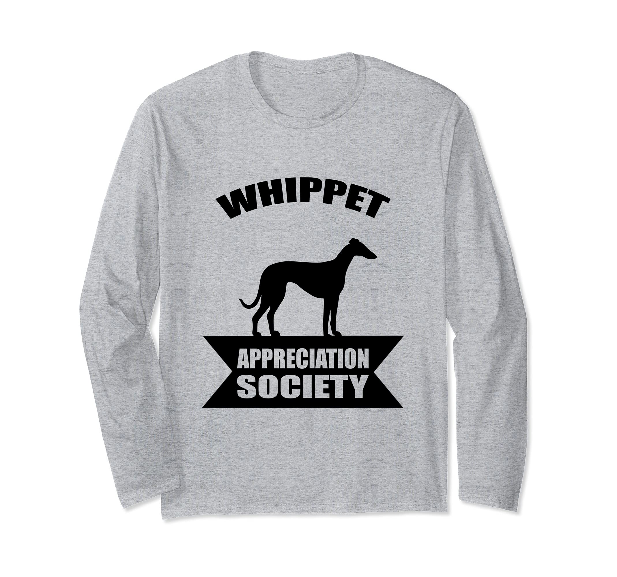 Whippet Dog Long Sleeve T-Shirt