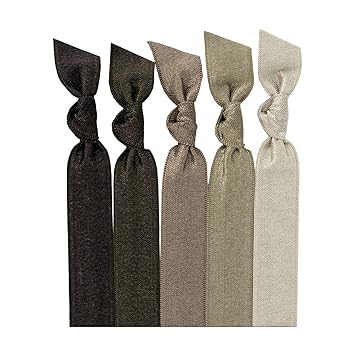 Emi Jay Hair Tie Collection Brown Ombre 5 Pack Amazon Ca Luxury