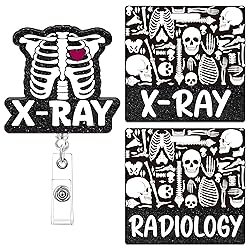 Obookey Xray Badge Reel with Buddy - Radiology