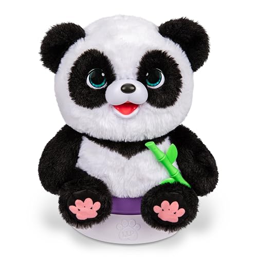 Little Live Pets My Baby Panda ChuChu|Interactive Pet with 50+ Sounds & Reactions, Kicks Feet, Poops, Giggles & More – Includes Potty & Repeat Play – Fun & Adorable Gift for Kids