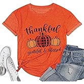 Funny Halloween T Shirts for Women Graphic Tees Vintage Cute Ghost Spider Boo to You Letter Print Tee Holiday Tops