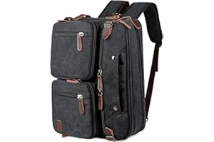 Baosha Convertible Briefcase Backpack 17 Inch Laptop Bag Case Business Briefcase HB-22