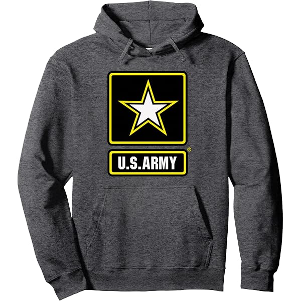 Amazon.com: U.S. ARMY Logo Zip Hoodie : Clothing, Shoes & Jewelry