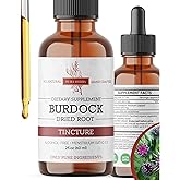 Pura Herba Burdock Root Liquid Extract | Alcohol-Free, Vegan, Non-GMO, Gluten-Free | 2 oz Liquid Herbal Organic Tincture