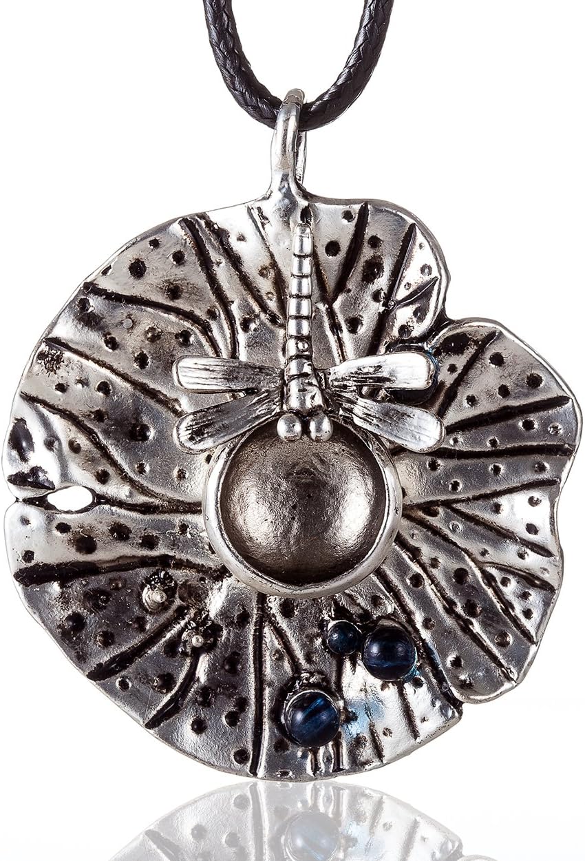 Vintage Necklace with Dragonfly Pendant Long Necklaces for Women Handmade Women Jewelry