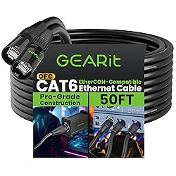 GEARit Shielded CAT6 Ethercon Cable