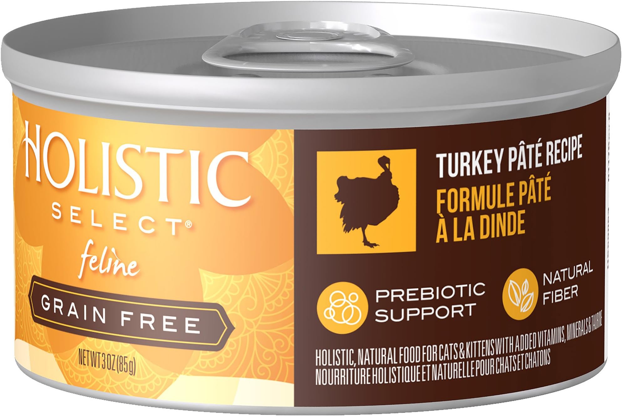 Eagle Pack & Holistic Holistic Select Natural Wet Grain Free Canned Cat Food Turkey Pâté