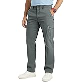 NY Threads Men Cargo Pants Relaxed Fit Casual Cotton Hiking Work Pants