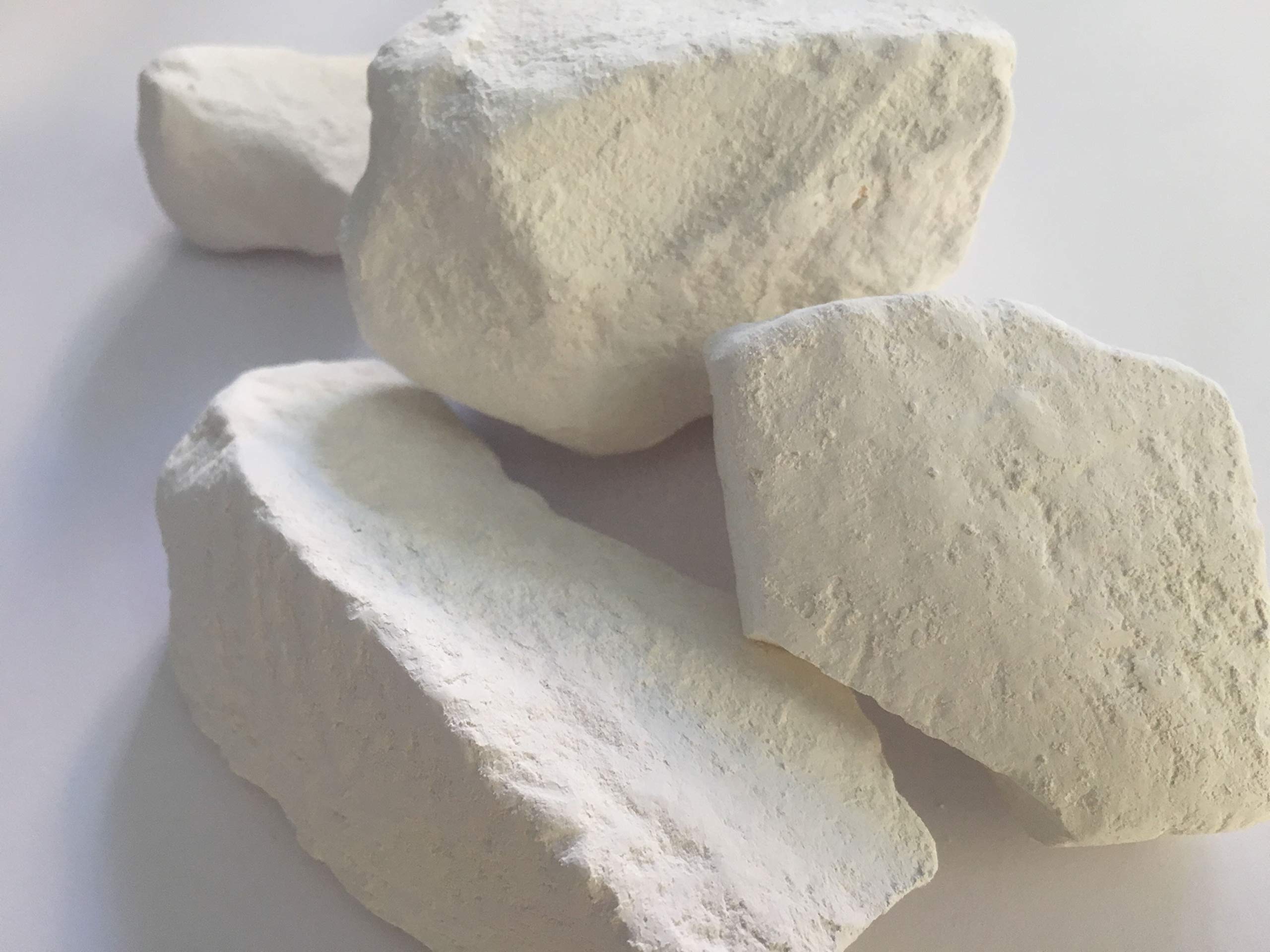 UCLAYS White Mountain edible Chalk chunks (lump) natural for eating (food), 450 g