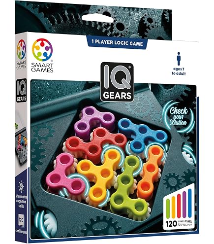 SmartGames Chute Libre – Jeu De Logique Et Construction – 80 Défis – Circuit à Billes – 1 Joueur – Dès 8 Ans – Version Française