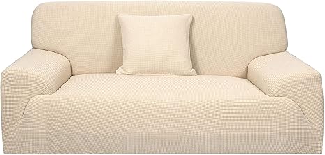 uxcell stretch chair sofa slipcover 1 piece couch covers jacquard non slip soft couch sofa cover 1 cushion cover furniture protector for living