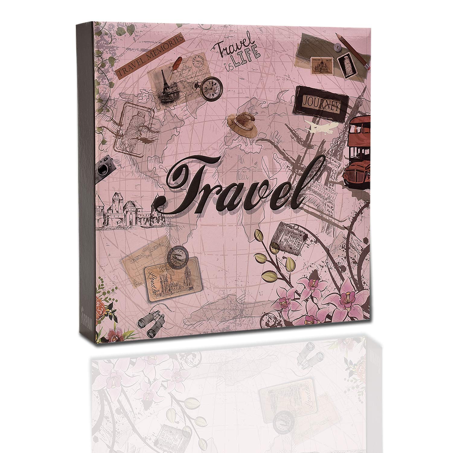 Arpan Photo Album Slip In Case Memo Photograph For 200 x 4 x 6 Inch / 10x15 cm Picture (Travel)