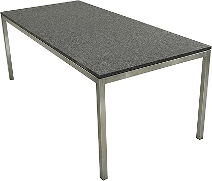 Sit Mobilia Gartentisch Modell Kubu Economy Edelstahl Granit 160 X 90cm Amazon De Kuche Haushalt