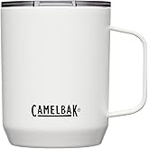 CamelBak Horizon 12oz Camp Mug - Insulated Stainless Steel - Tri-Mode Lid - White