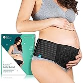 Koala Babycare Maternity Belly Bands for Pregnant Women One Size Fits All - Pregnancy Belly Band for Abdomen, Pelvic Pain, Waist and Back Support - Maternity Belt for all Stages of Pregnancy