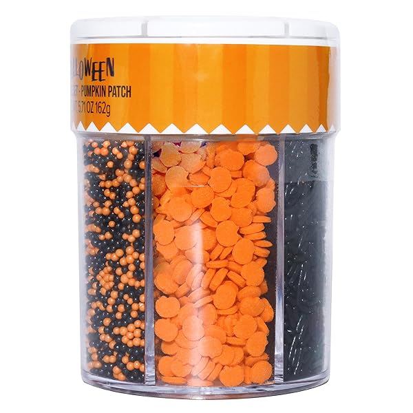 PME 6-IN-1 HALLOWEEN SPRINKLE SET – PUMPKIN PATCH (5.7OZ)