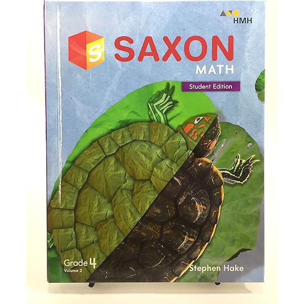 Saxon Math Student Edition Book Grade 5 Volume 1 HMH