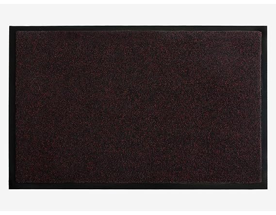 Primaflor - Ideen in Textil Schmutzfangmatte Fußmatte Green & CLEAN – 90x150 cm, Braun, Türmatte, Sauberlauf Matte, Eingangsm