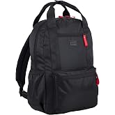 BODHI Alternative Transport Backpack - Black with Red Lash tabs