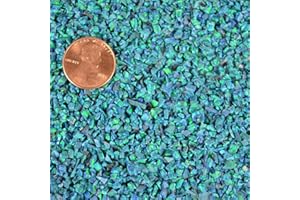 EASY INLAY Crushed Lab Opal Inlay Supplies for Jewelers, Turners, Woodworkers, Luthiers, Professionals & Hobbyists - Fiji (2 Grams)