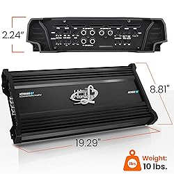6-Channel Mosfet Amplifier - Wireless Bluetooth