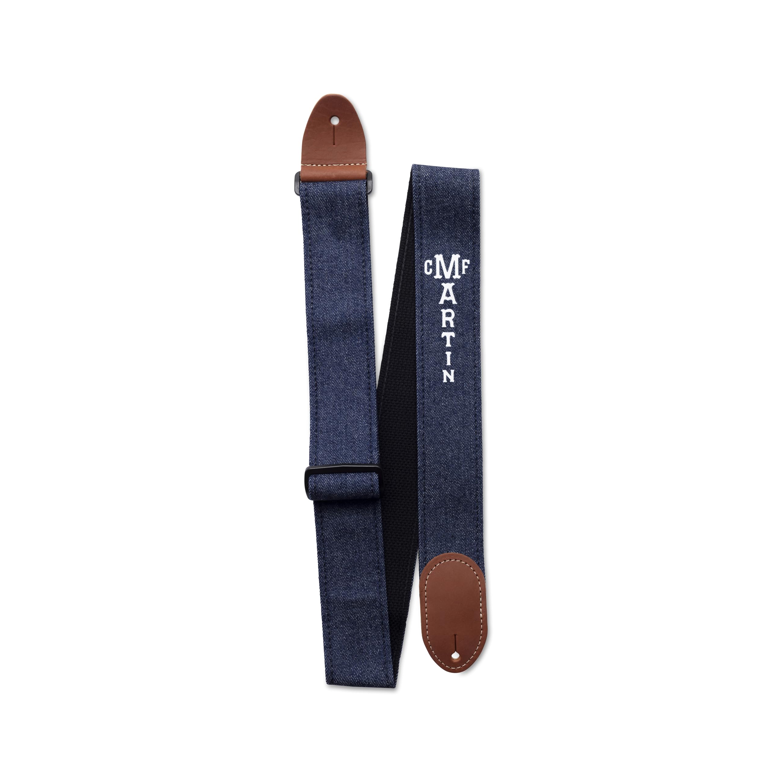 MARTIN Eco Friendly Cotton Guitar Strap Blue Denim (A0077)