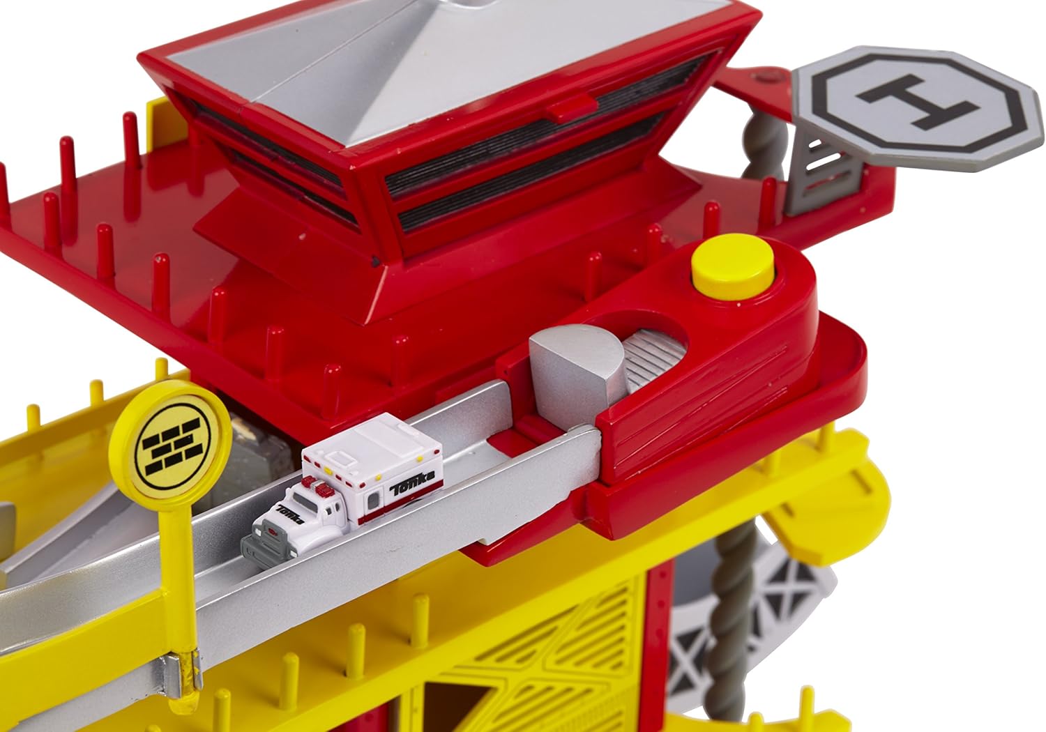 tonka tinys rescue response station playset