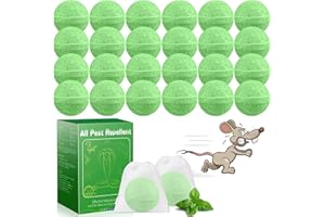 ENBABBOR 24 Pack Skunk Repellent for Yard, Natural Keep Skunk and Raccoon Away Deterrent with Long-Lasting Protection for Garden Lawn Yard Camping, Safe for Family, Waterproof