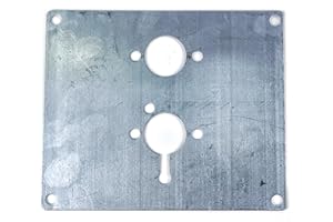 HAIWEN Air Diesel Parking Heater Base Mounting Bracket Floor Plate for Eberspacher Airtronic D2 Webasto Propex Car Truck Van (1Pack)