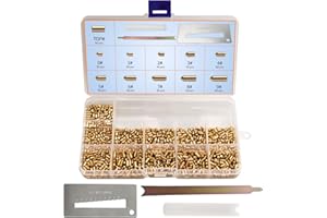 EAORBD SC1/SC4 Keyway Re-Key Kit Compatible with Schlage Rekeying Kit for Home Security, Patio Door Lock Pinning Kit with Bottom Pins (0-9, 50 Each) DIY Rekey Kit