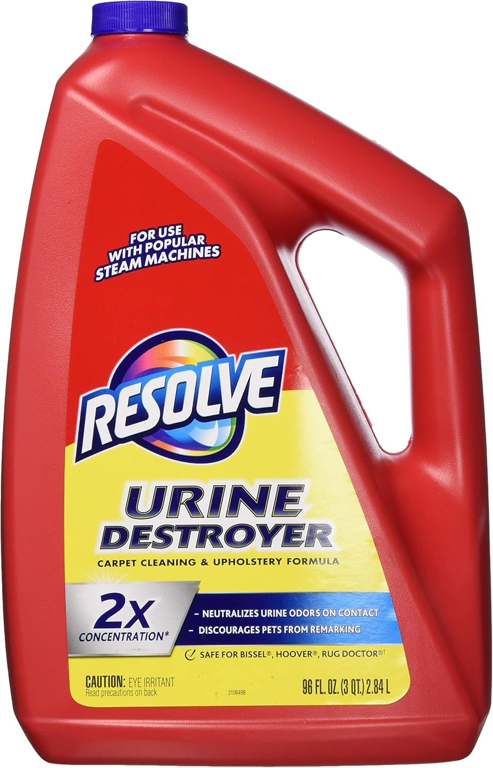 Resolve Resolve Carpet 2X Concentrate for steam Urine Destroyer 96 Ounce, 96 Fl Ounce