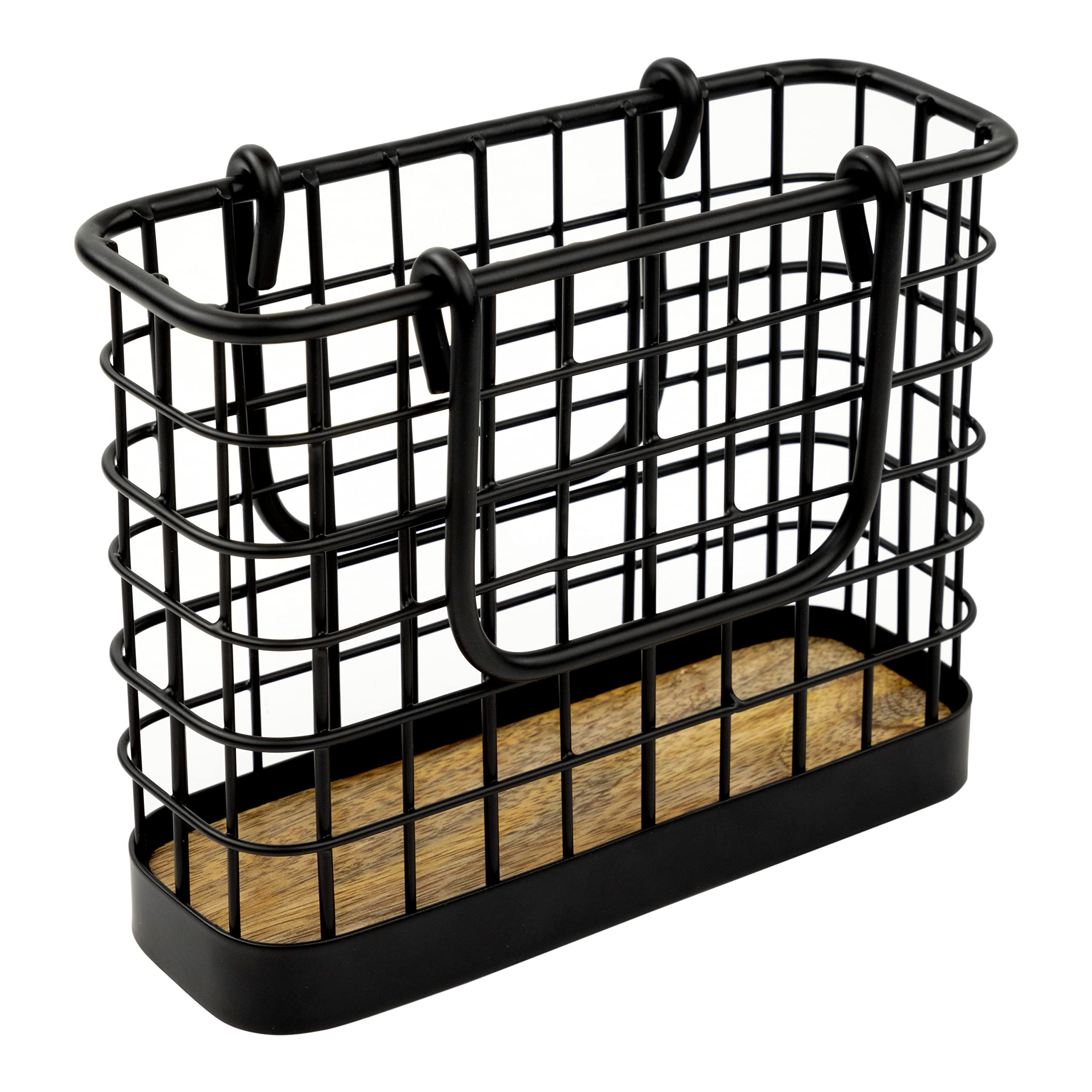 Photo 1 of Spectrum Madison Napkin Holder for Storage and Dispensing Napkins, Perfect for Picnics, Cookouts, Kitchen Counters, Dining Room Table