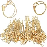 GORGECRAFT 100PCS 2 Styles Mobile Phone Keychain Straps Tone Split Ring Cord Cellphone Charms Pendant Polyester Lanyard String Detachable Phone Rope Lariat Hanging Accessories for USB Drive Camera