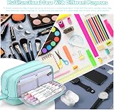 Howala Large Capacity Pencil Case 4 Compartments Light Green for Teens view 6