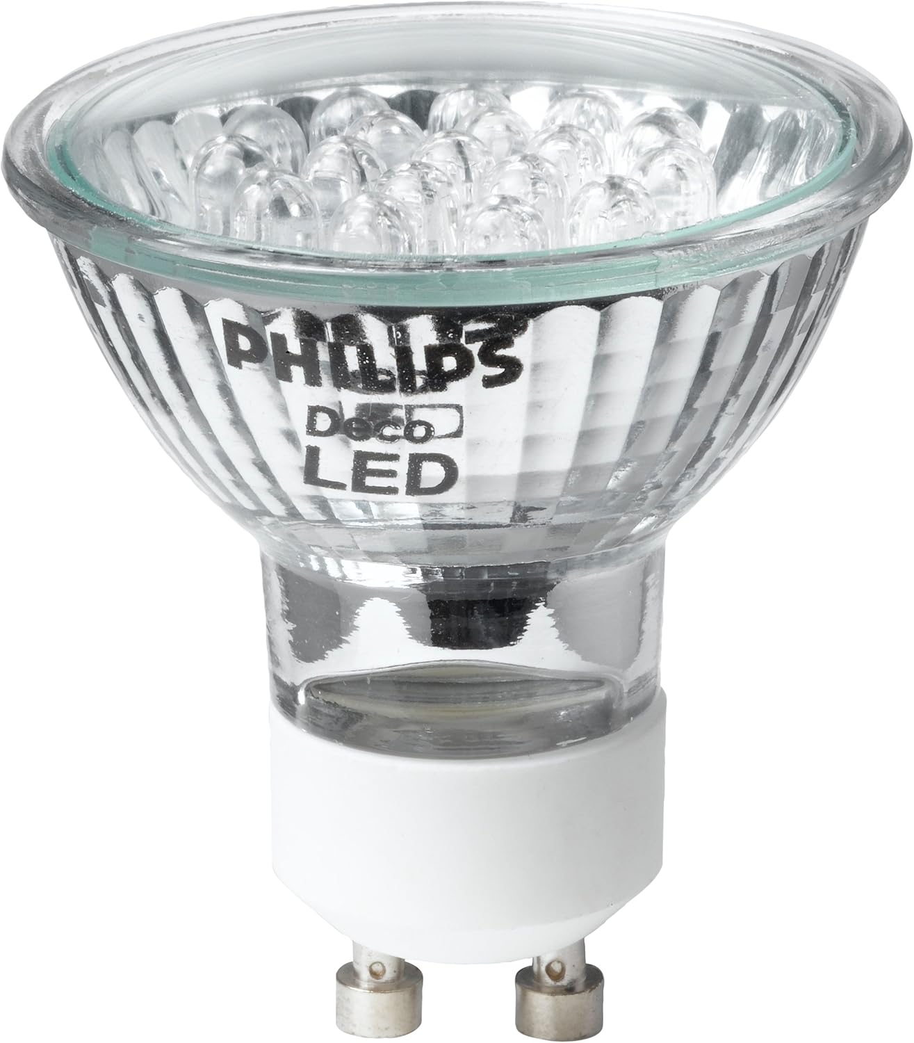 Philips AccentColor GU10 LED Red Light Bulb 1Watt Amazon.co.uk Lighting