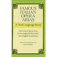 Famous Italian Opera Arias: A Dual-Language Book (Dover Vocal Scores) book cover Famous Italian Opera Arias: A Dual-Language Book (Dover Vocal Scores) book cover