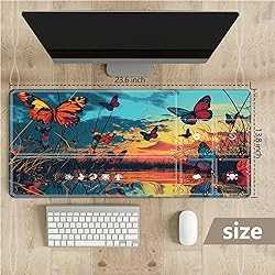 Tabletop Card Playmat with Magic Zones, 24 x 14